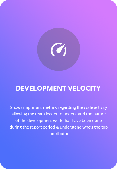 Development Velocity Description